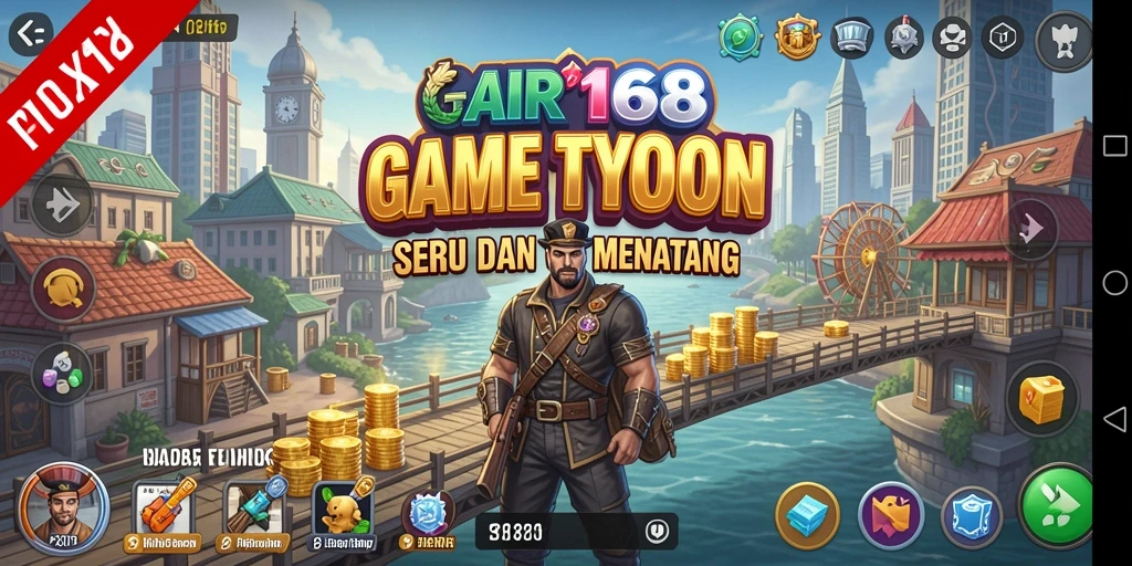 Gameplay Tycoon yang menyenangkan dan menantang di AIR168.