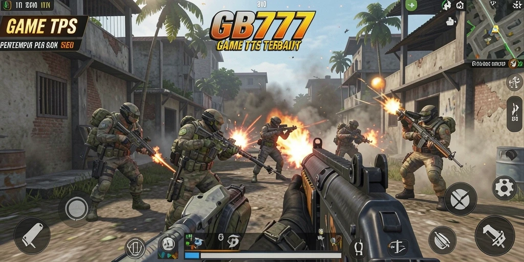 Tangkapan layar <strong>GB777</strong> menampilkan pertempuran seru di dunia TPS.