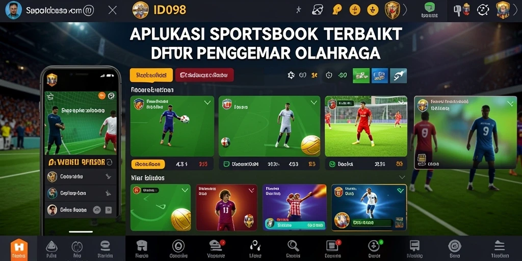 Tampilan utama ID098 menunjukkan antarmuka taruhan yang interaktif dan menarik.