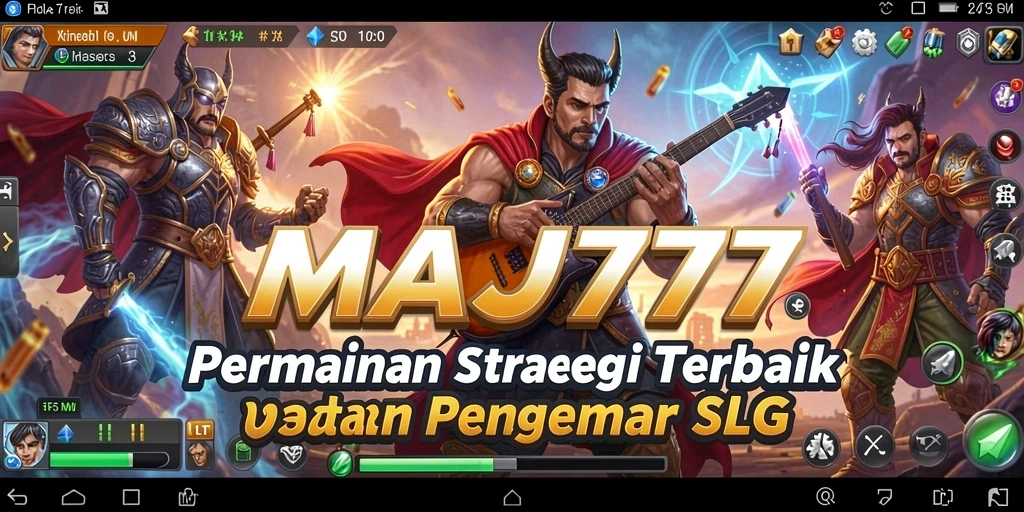 Tampilan gameplay seru dan interaktif di MAJ777.
