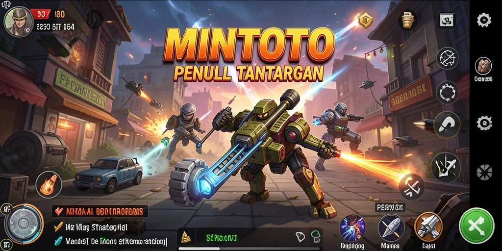 Tampilan gameplay MINTOTO yang menarik dengan elemen strategi yang menantang.