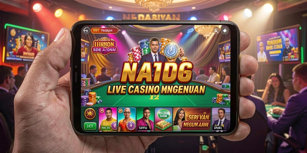 Screenshot gameplay N06 menampilkan aksi langsung Live Casino.