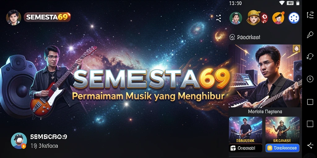 Tampilan gameplay SEMESTA69 yang penuh warna dan interaktif.
