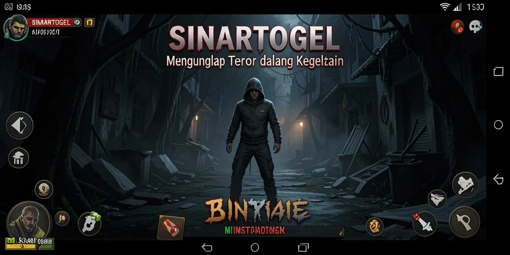 Screenshot dari gameplay <strong>SINARTOGEL</strong> menangkap momen menegangkan di kegelapan.