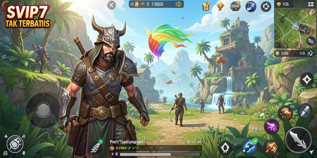 Tampilan gameplay yang memukau dalam dunia Open World.
