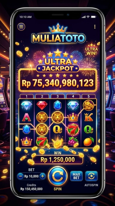 Screenshot aplikasi Muliatoto menunjukkan berbagai kategori aplikasi yang tersedia.